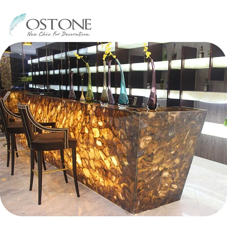 New Design Led Marble Sample Lumi Stone Light