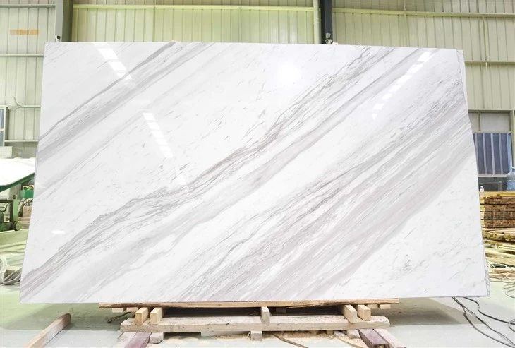 Volakas White Marble Quarry For Office Building
