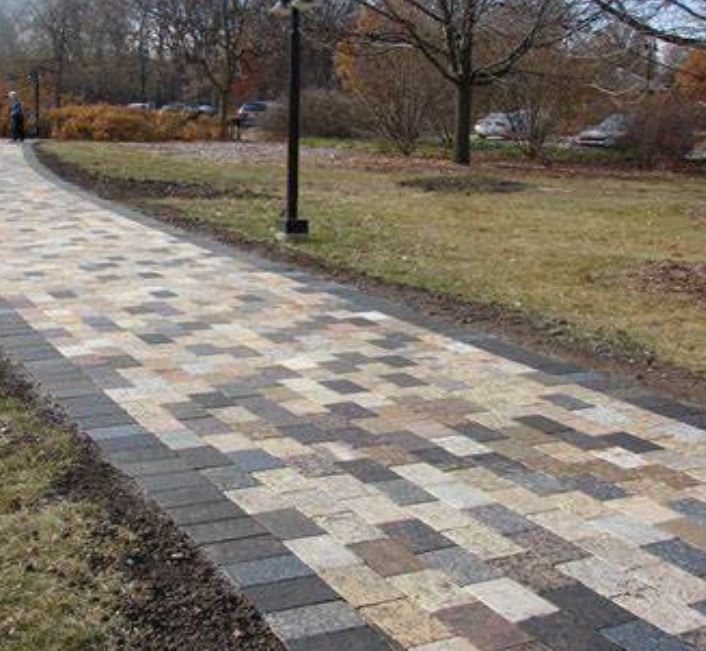 চূর্ণ গ্রানাইট স্কয়ার গ্রানাইট Pavers সঙ্গে Pavers